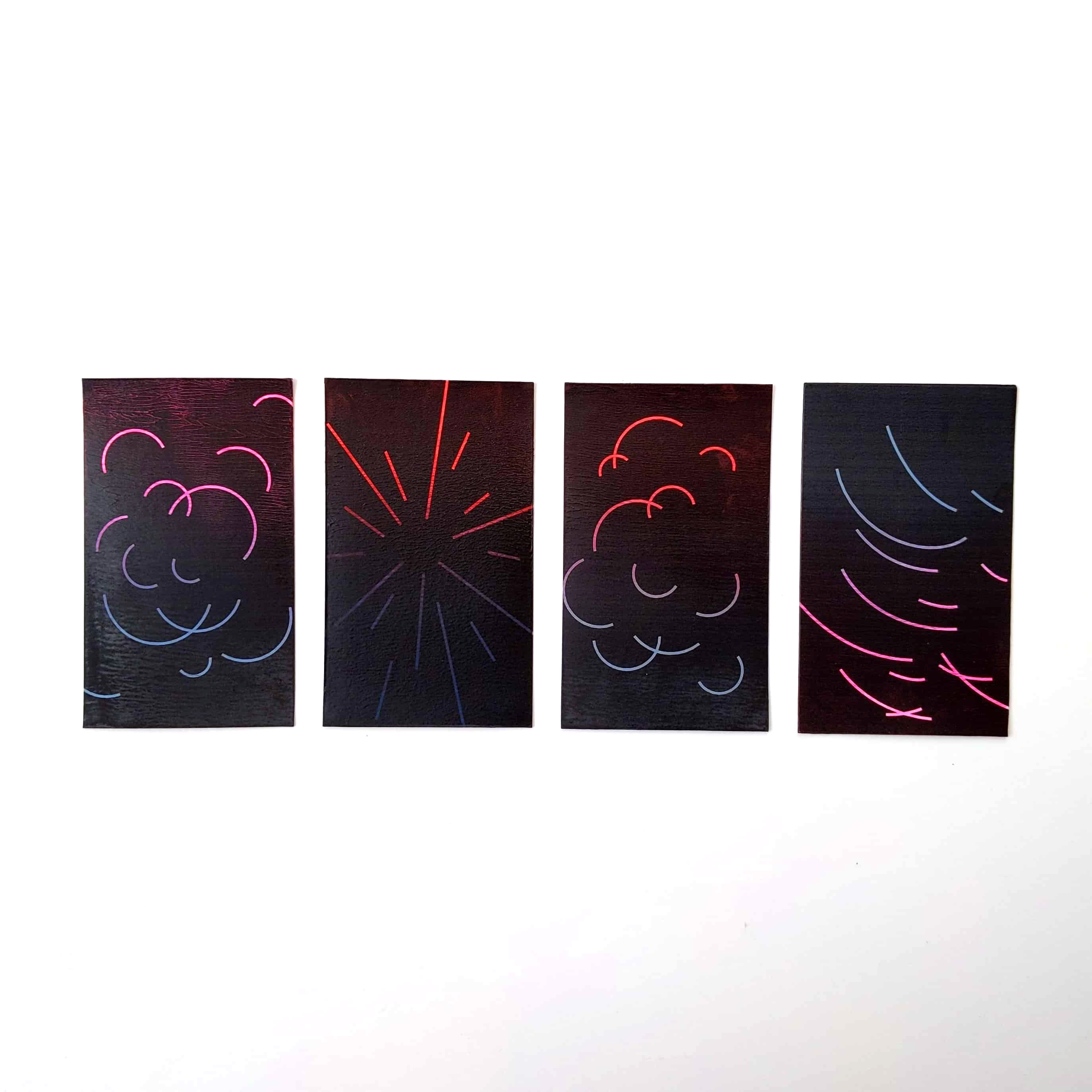 Cartes graphiques abstraites